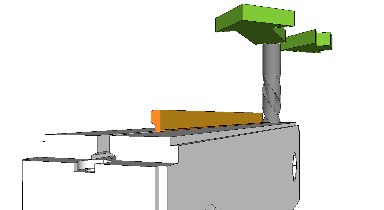 sketchup Fräsanleitung Vollprofil Code 83, Code 75, Code 70