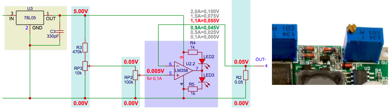 Schaltpläne CC CV Modul LM2596